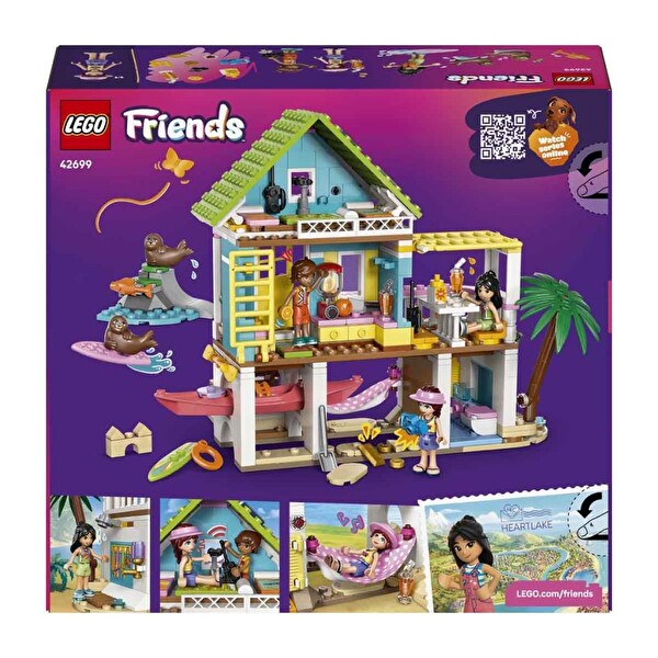 LEGO Friends Fok Balıklı Yazlık Ev 42699
