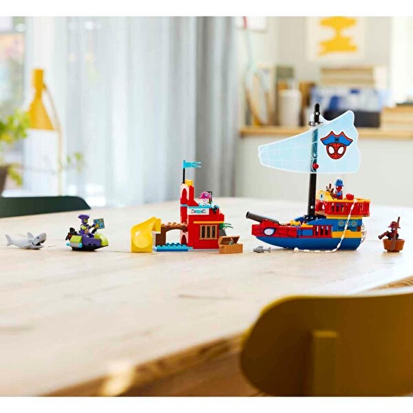LEGO Marvel Spidey ve İnanılmaz Arkadaşları Spidey Takımı Korsan Gemisi 11208