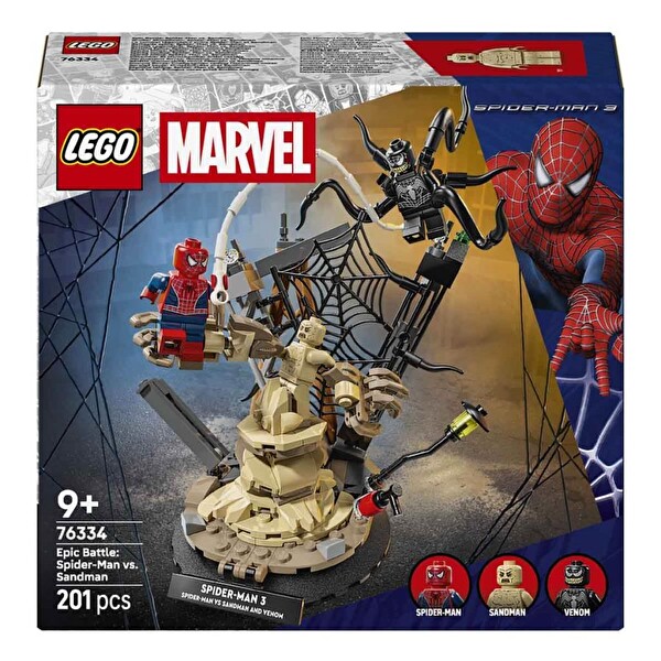 LEGO Marvel Efsanevi Savaş: Örümcek Adam Kum Adam’a Karşı 76334