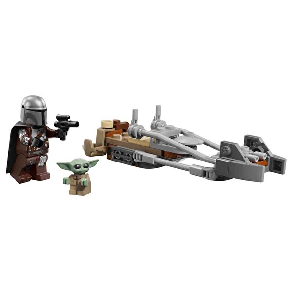 LEGO Star Wars Mandalorian Ve Grogu'nun Hız Motoru 75436