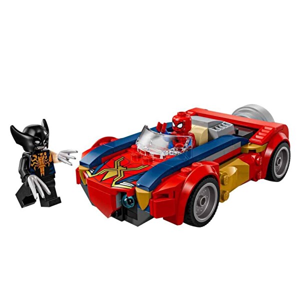 LEGO Marvel Örümcek Adam Arabası Venomlaşmış Wolverine’e Karşı 76336