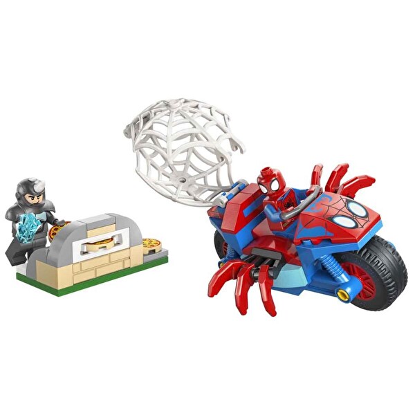 LEGO Marvel Spidey Ve İnanılmaz Arkadaşları Motosikletli Spidey Rhinoya Karşı 11206