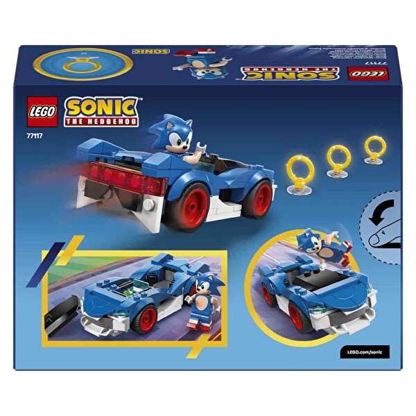 LEGO Sonic The Hedgehog Sonic: Şimşek Araba 77117