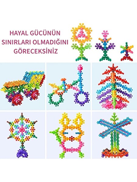 Rovexa Master Molecules 240 Parça STEM Eğitici Oyuncak 3D Zeka Geliştirici Yapı Set