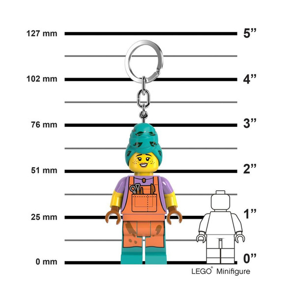 LEGO Minifigures Ceramic Girl Led Anahtarlık KE225H
