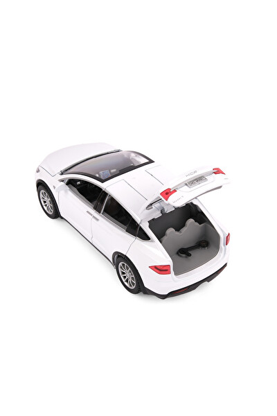 Vardem Kutulu 1:22 Sesli Ve Işıklı Buharlı Araba Beyaz HCL-511