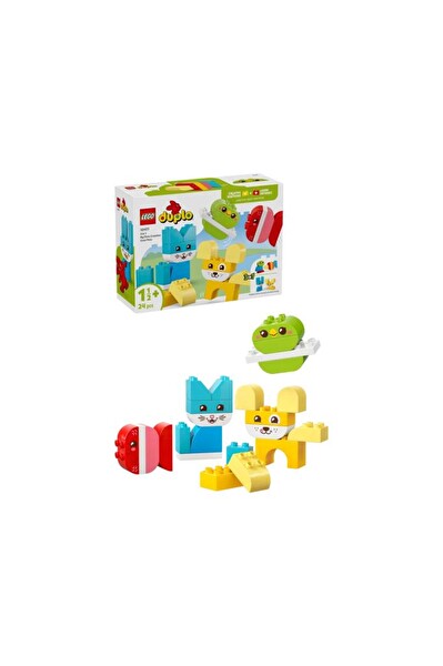 LEGO Duplo İlk 3'ü 1 Arada Yaratıcı Sevimli Hayvanlar 10477 Lisanslı Ürün