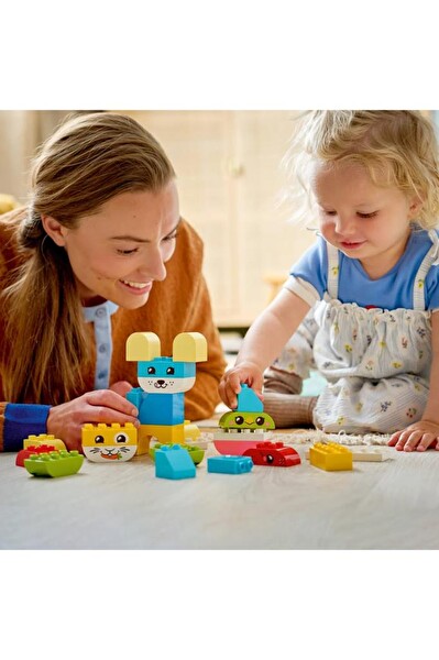 LEGO Duplo İlk 3'ü 1 Arada Yaratıcı Sevimli Hayvanlar 10477 Lisanslı Ürün