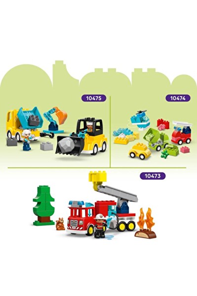 LEGO Duplo İlk 3'ü 1 Arada Yaratıcı Sevimli Hayvanlar 10477 Lisanslı Ürün