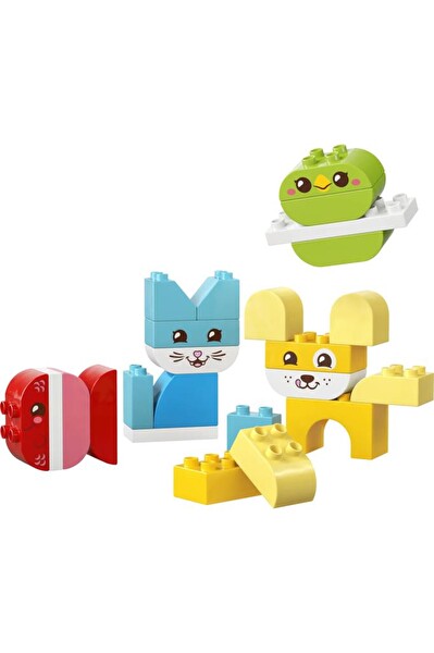 LEGO Duplo İlk 3'ü 1 Arada Yaratıcı Sevimli Hayvanlar 10477 Lisanslı Ürün