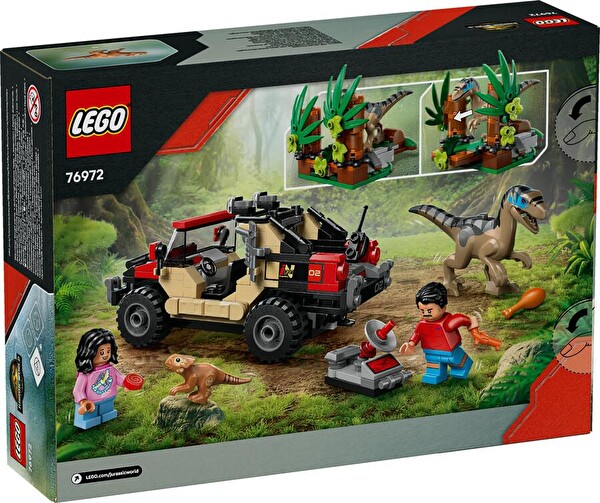 LEGO Jurassic World Raptor Off-Road Escape Blok Oyuncak 76972