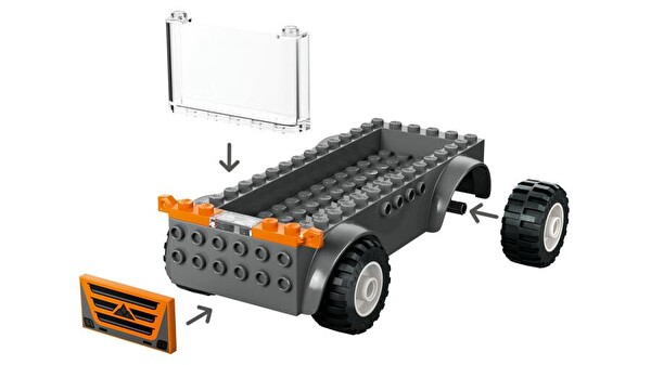 LEGO City Motosiklet Taşıyıcı 60491