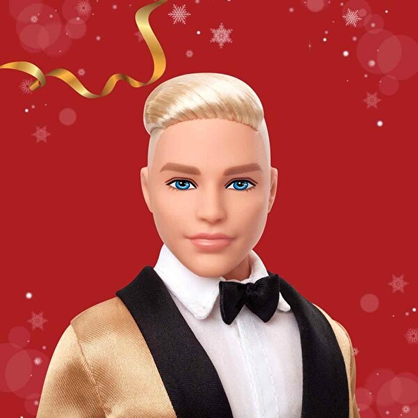 Barbie Ken 2025 Mutlu Yıllar Bebeği JGK55