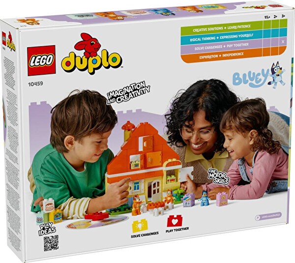 LEGO Duplo Bluey: Bluey Ailesinin Evi ve Hafıza Oyunu 10459