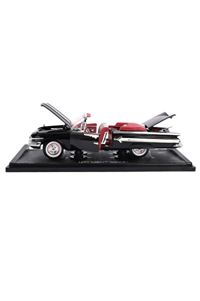 Vardem 1:18 1960 Chevrolet Impala Araba Siyah - MM73110