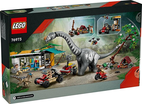 LEGO Jurassic World Raptor And Titanosaurus Tracking Mission - 76973
