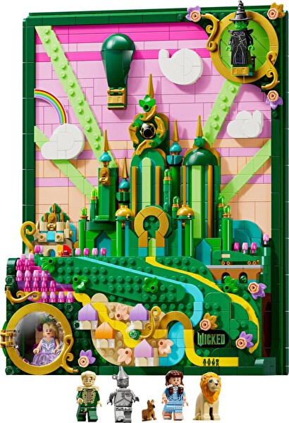 LEGO Wicked Emerald City Duvar Tablosu 75685