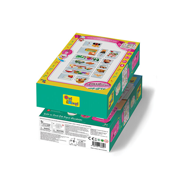 Ogi Mogi Toys Işıklı ve Sesli Çok Kapılı Buzdolabı