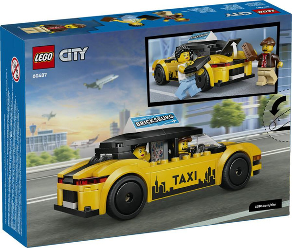 LEGO City Sarı Taksi 60487