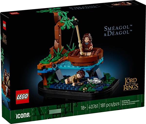 LEGO Icons The Lord of the Rings: Sméagol and Déagol 40761