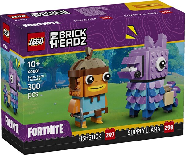 LEGO Brickheadz Fortnite Mühimmat Laması Ve Japon Balığı Figürleri 40881