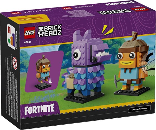 LEGO Brickheadz Fortnite Mühimmat Laması Ve Japon Balığı Figürleri 40881