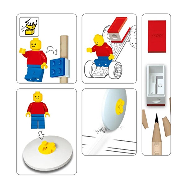 LEGO Gear Stationery Set with Minifigure 52053