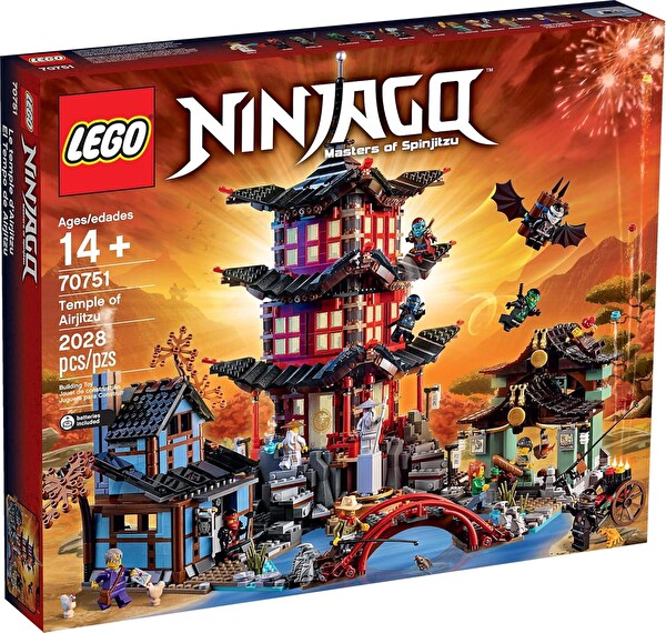 LEGO Ninjago Temple Of Airjitzu 70751