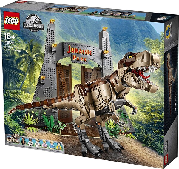 LEGO Jurassic World Jurassic Park: T.rex Rampage 75936