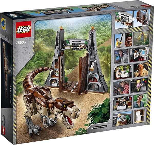 LEGO Jurassic World Jurassic Park: T.rex Rampage 75936