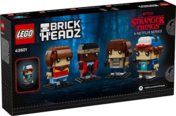 LEGO BrickHeadz Mike, Dustin, Lucas and Will Figures 40801