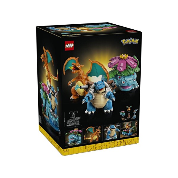 LEGO Pokémon Venusaur Charizard ve Blastoise 72153