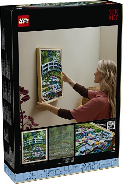 LEGO Art Claude Monet Nilüfer Gölü Üzerinde Köprü 31220