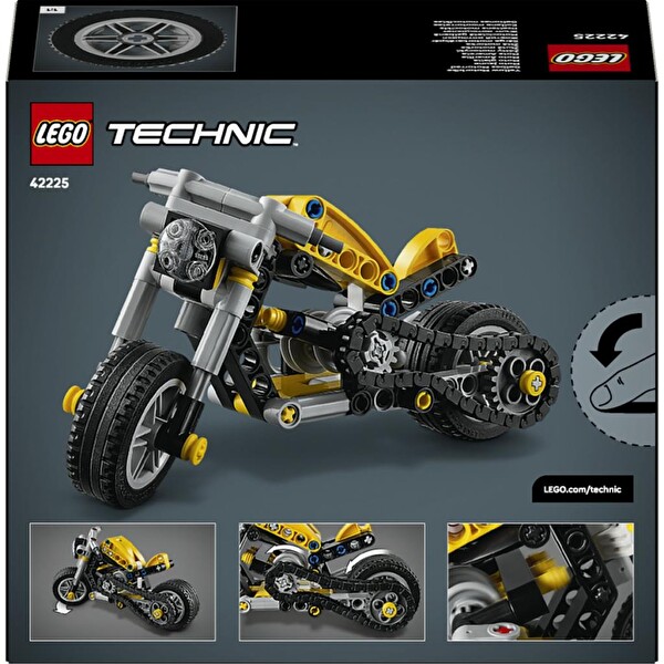 LEGO Technic Sarı Motosiklet 42225