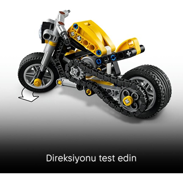 LEGO Technic Sarı Motosiklet 42225