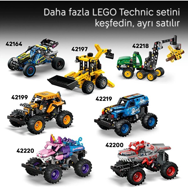 LEGO Technic Sarı Motosiklet 42225