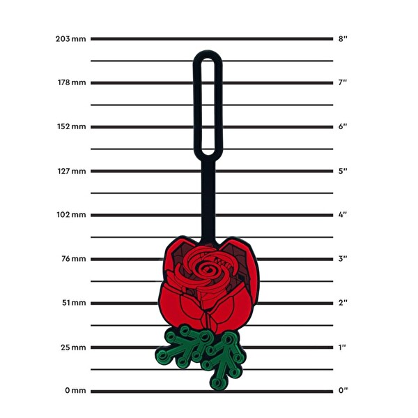 LEGO Gear Rose Bag Tag 53661
