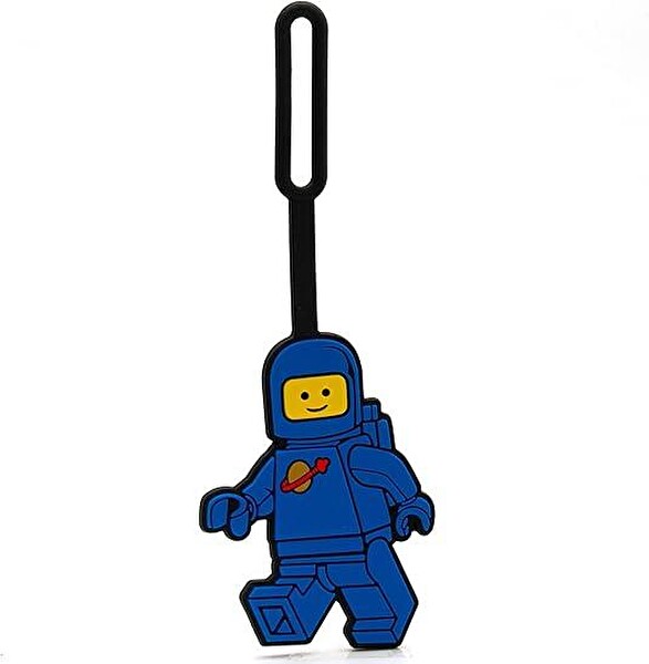 LEGO Gear Spaceman Blue Bag Tag 53482