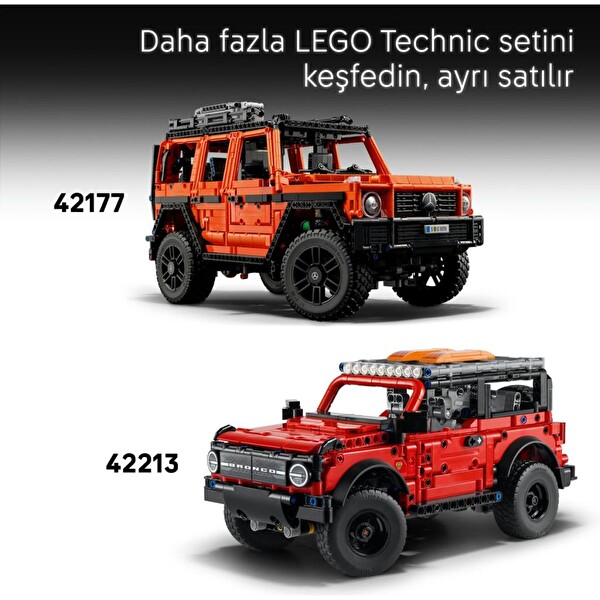 LEGO Technic Jeep Wrangler Rubicon SUV 42227