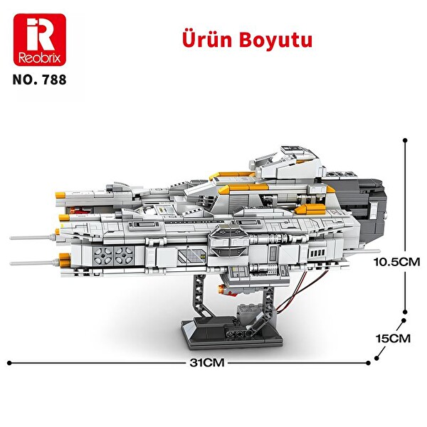 Reobrix 788 Sonsuz Evren Lagrange CV-11003 Infinite Universe Lagrange Yaratıcı Yapı Blok Seti Building Blocks - 966 Parça