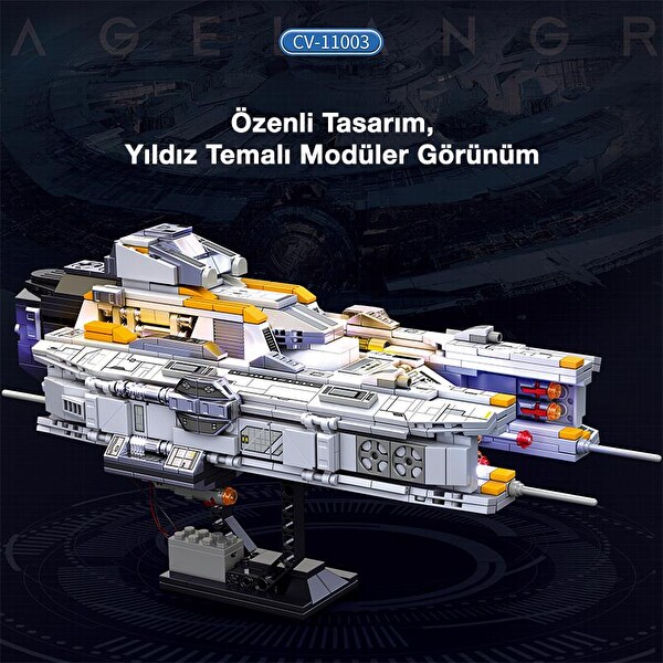 Reobrix 788 Sonsuz Evren Lagrange CV-11003 Infinite Universe Lagrange Yaratıcı Yapı Blok Seti Building Blocks - 966 Parça