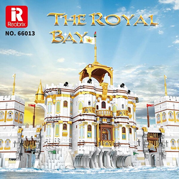 Reobrix 66013 Kraliyet Körfezi Yaratıcı Yapı Blok Seti Building Blocks The Royal Bay - 4168 Parça