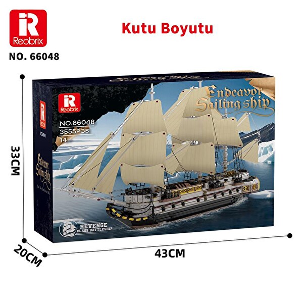 Reobrix Technic 66048 İngiliz Kraliyet Donanması Gemisi Yaratıcı