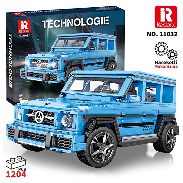Reobrix Technic 11032 Mercedes Benz AMG G65 SUV Araba Yaratıcı Yapı Blok Seti Building Blocks G Class