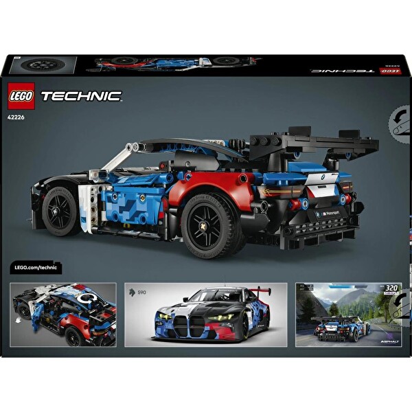Technic Bmw M4 Gt3 Evo Yarış Arabası 42226 - 11 Yaş Üzeri Çocuklar Için Açılır Kapılar Içeren Oyuncak Yapım Seti (747 Parça)
