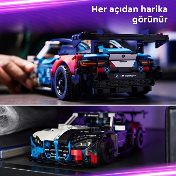 Technic Bmw M4 Gt3 Evo Yarış Arabası 42226 - 11 Yaş Üzeri Çocuklar Için Açılır Kapılar Içeren Oyuncak Yapım Seti (747 Parça)