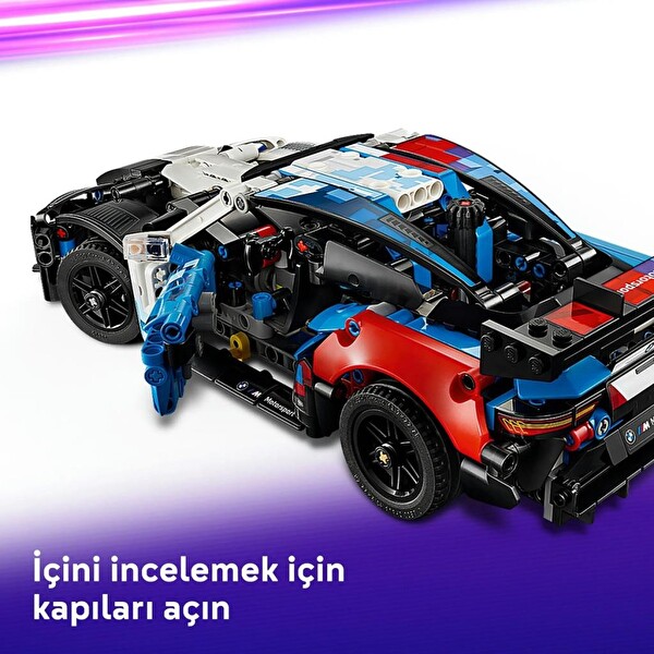 Technic Bmw M4 Gt3 Evo Yarış Arabası 42226 - 11 Yaş Üzeri Çocuklar Için Açılır Kapılar Içeren Oyuncak Yapım Seti (747 Parça)