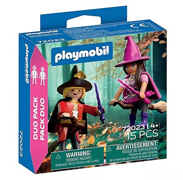 Playmobil 72023 Duo Pack Cadı ve Büyücü Oyuncak Figür