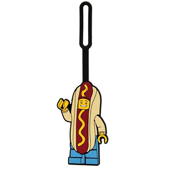 LEGO Gear Hot Dog Guy Bag Tag 52615