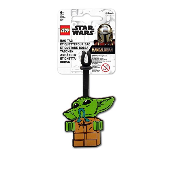 LEGO Gear Grogu Yum Yum Bag Tag 52974